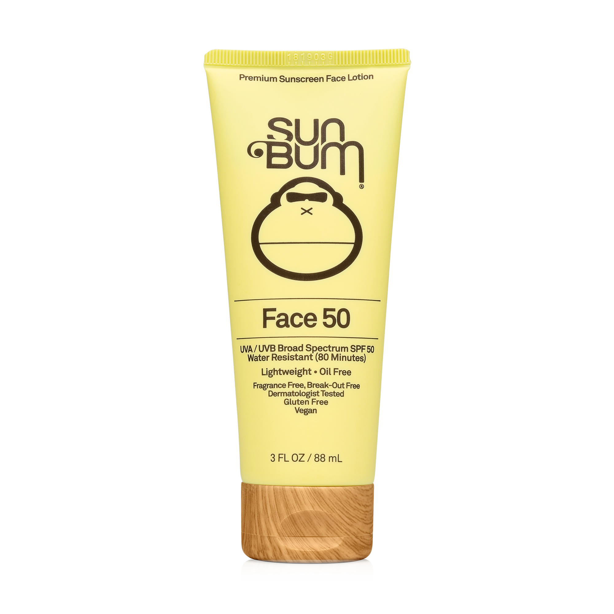 Loción facial con protección solar SPF 50 original PARA BODY CARE COLOR  | SUN BUM