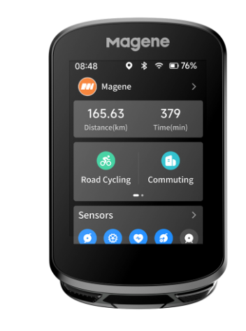 GPS BIKE COMPUTER BLACK | MAGENE - CINCO AM