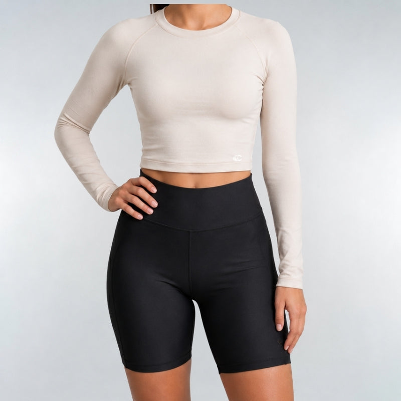 CROP MANGA LARGA | CINCO AM