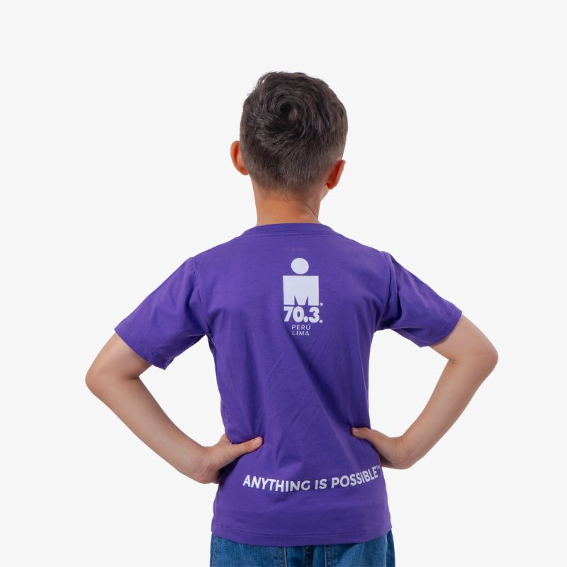 CAMISETA NIÑOS IM 70.3 PERÚ - MY MOM IS AN IRONMAN - CINCO AM
