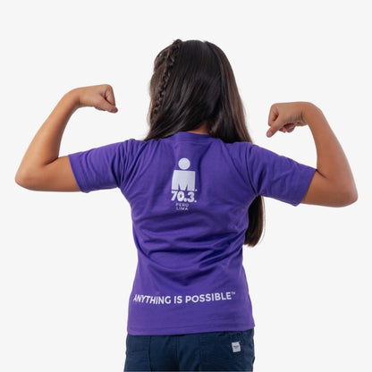 CAMISETA NIÑOS IM 70.3 PERÚ - MY MOM IS AN IRONMAN - CINCO AM