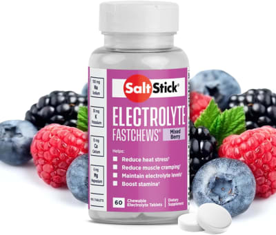 MIX BERRIES ELECTROLYTE FASTCHEWS 60 TABLETAS | SALTSTICK