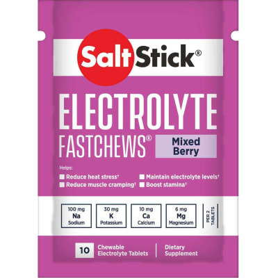 MIX BERRIES ELECTROLYTE FASTCHEWS 10 TABLETAS | SALTSTICK