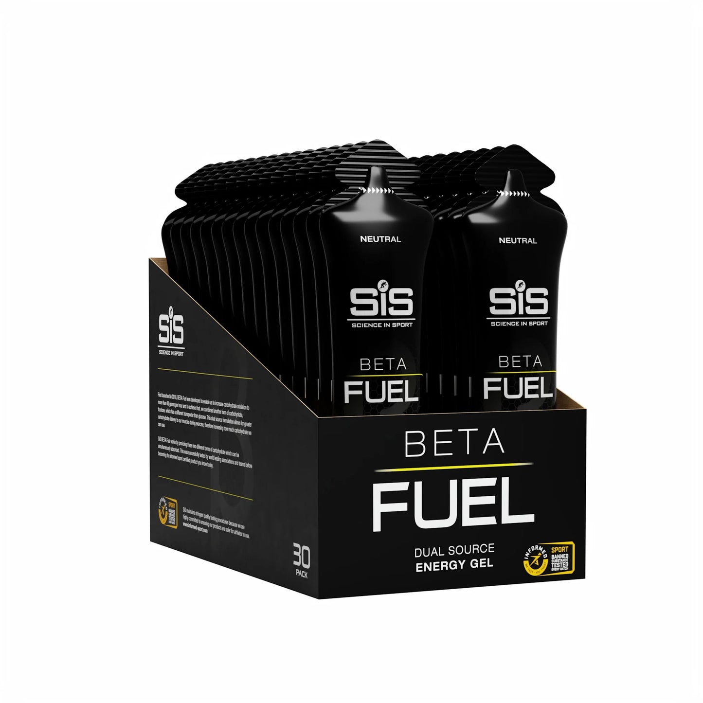 CAJA X30 BETA FUEL GEL SIS NEUTRAL | SIS - CINCO AM