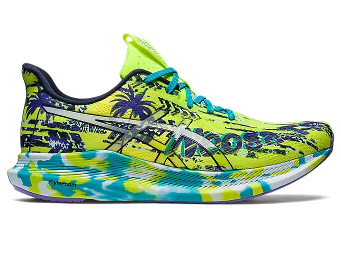 ZAPATILLAS NOOSA TRI 14 HOMBRE COLOR LIMA ZEST/CIELO | ASICS - CINCO AM