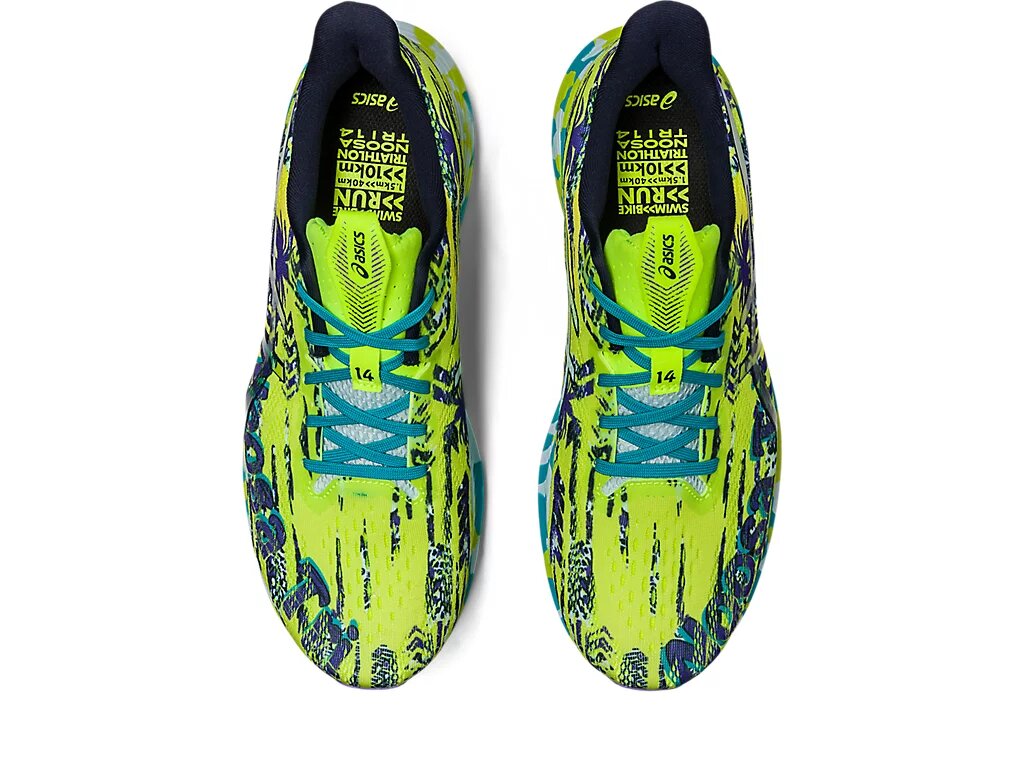 ZAPATILLAS NOOSA TRI 14 HOMBRE COLOR LIMA ZEST/CIELO | ASICS - CINCO AM