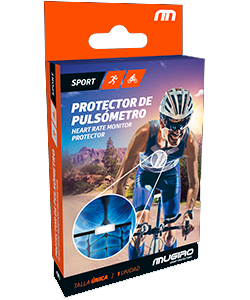 PROTECTOR DE PULSOMETRO PARA AGUAS ABIERTAS COLOR NARANJA | MUGIRO - CINCO AM