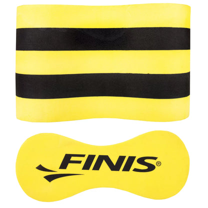 PULL BUOY PARA NATACIÓN COLOR NEGRO-AMARILLO | FINIS - CINCO AM