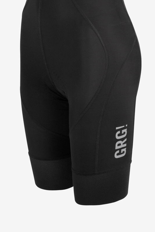 PANTALONETA KM100 ERGO STEALTH MUJER PARA CICLISMO COLOR NEGRO | GO RIGO GO - CINCO AM