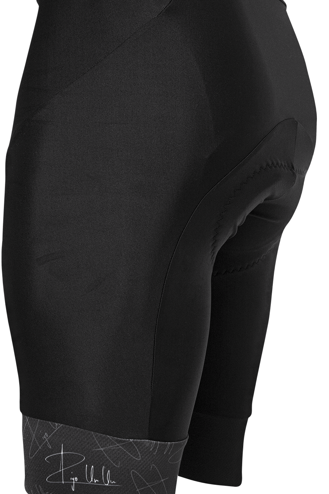 PANTALONETA KM50 SIN TIRANTES ECHO HOMBRE PARA CICLISMO COLOR NEGRO