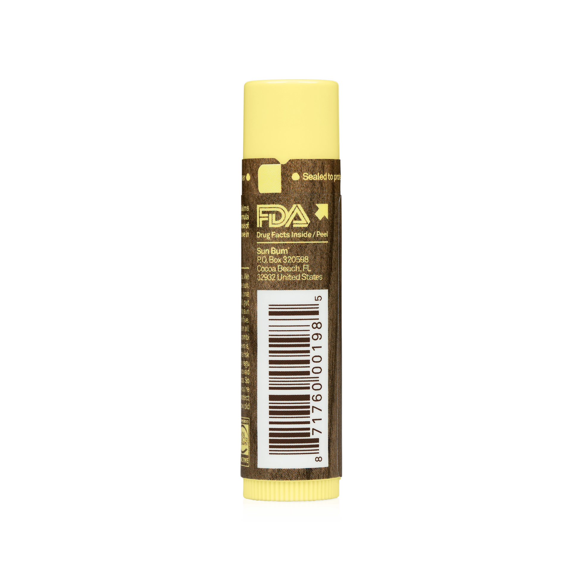 BÁLSAMO LABIAL CON PROTECCIÓN SOLAR SPF 30 ORIGINAL - PLÁTANO | SUN BUM - CINCO AM