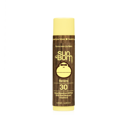 BÁLSAMO LABIAL CON PROTECCIÓN SOLAR SPF 30 ORIGINAL - PLÁTANO | SUN BUM - CINCO AM