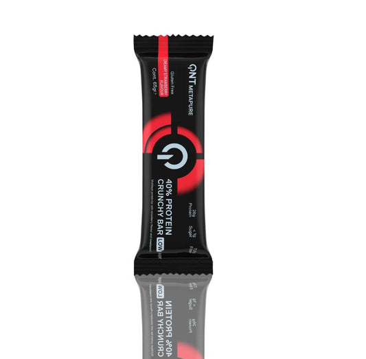 CRUNCHY BAR PROTEIN FRESA | QNT - CINCO AM