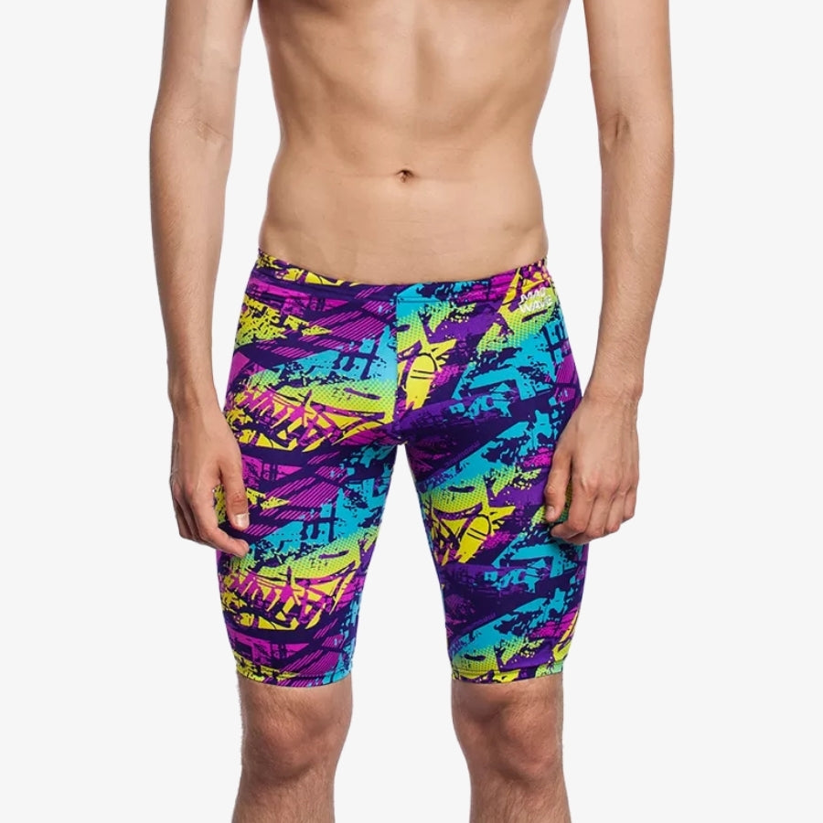 ROPA DE BAÑO ANTICHLOR PARA NATACIÓN HOMBRE MULTICOLOR | MAD WAVE - CINCO AM