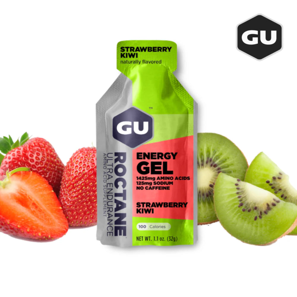 GEL ROCTANE STRAWBERRY KIWI SIN CAFEINA | GU - CINCO AM