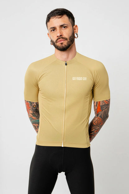 JERSEY DE CICLISMO KM200 COLDBLACK JAVA UNISEX | GO RIGO - CINCO AM