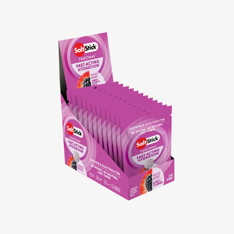 MIX BERRIES ELECTROLYTE FASTCHEWS | SALTSTICK - CINCO AM