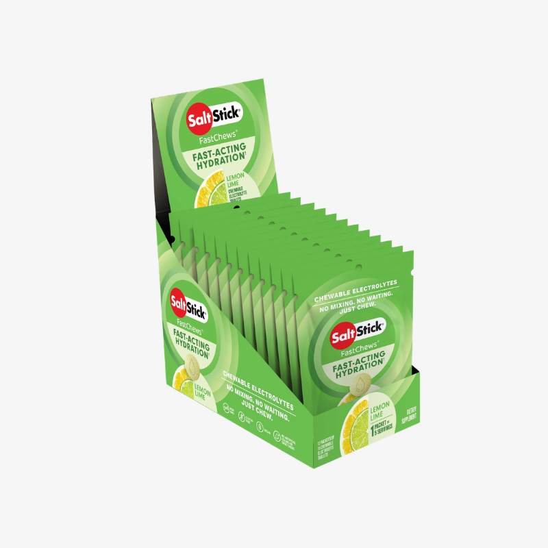 LEMON-LIME ELECTROLYTE FASTCHEWS | SALTSTICK - CINCO AM