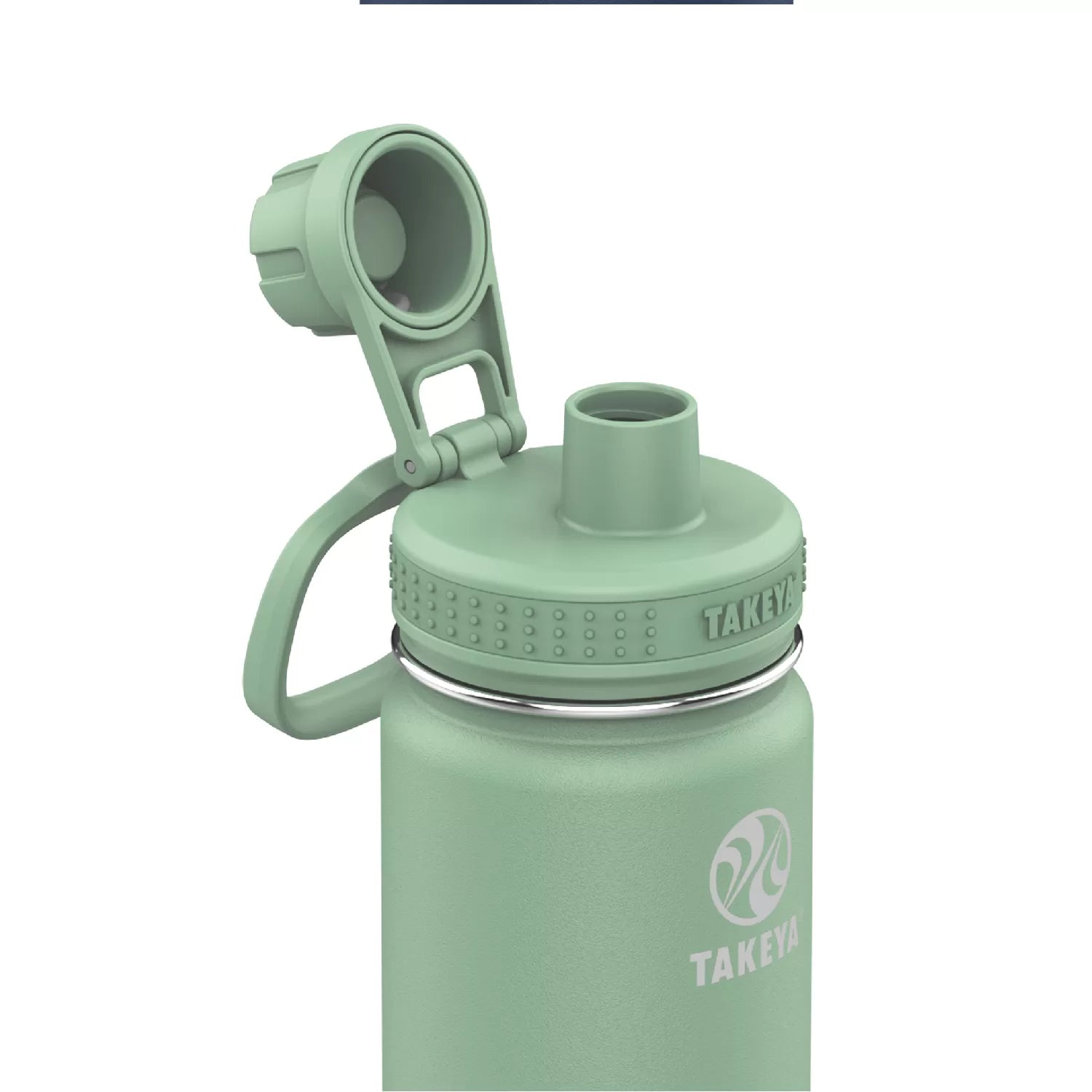 TOMATODOS TERMICOS TAKEYA ACTIVES SPOUT BOTTLE COLOR VERDE | TAKEYA