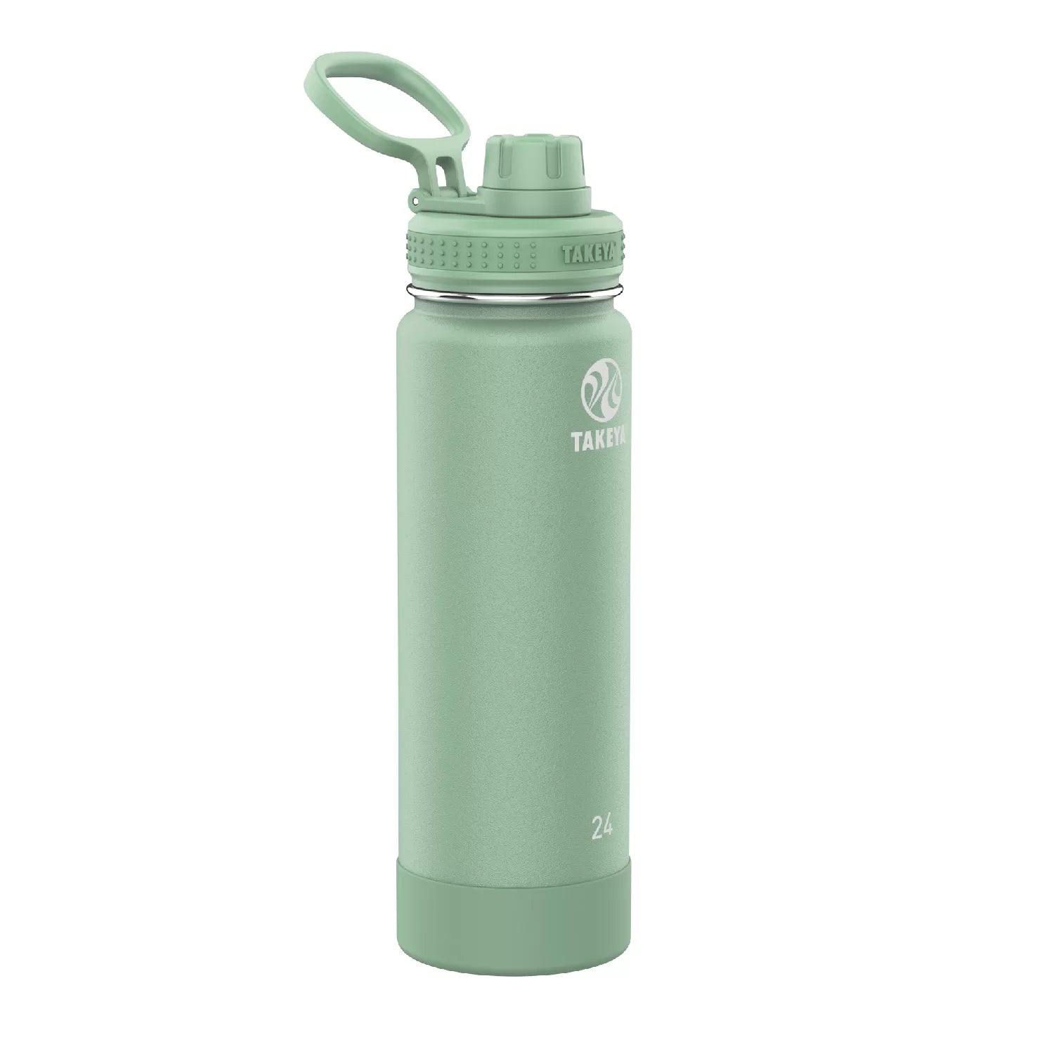 TOMATODOS TERMICOS TAKEYA ACTIVES SPOUT BOTTLE COLOR VERDE | TAKEYA