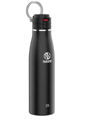 TOMATODOS TERMICOS TAKEYA TRAVELER FLIPLOCK BOTTLE COLOR NEGRO | TAKEYA
