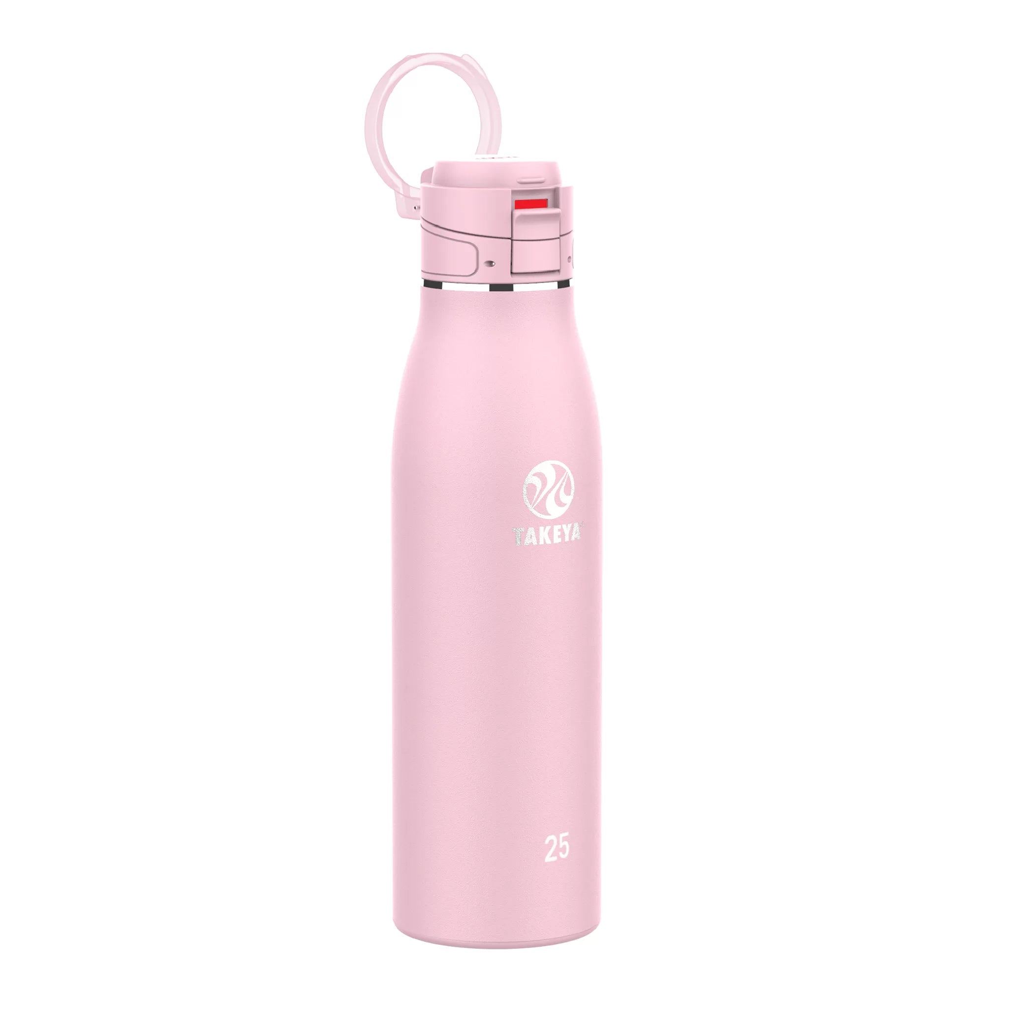 TOMATODOS TERMICOS TAKEYA TRAVELER FLIPLOCK BOTTLE COLOR ROSADO | TAKEYA
