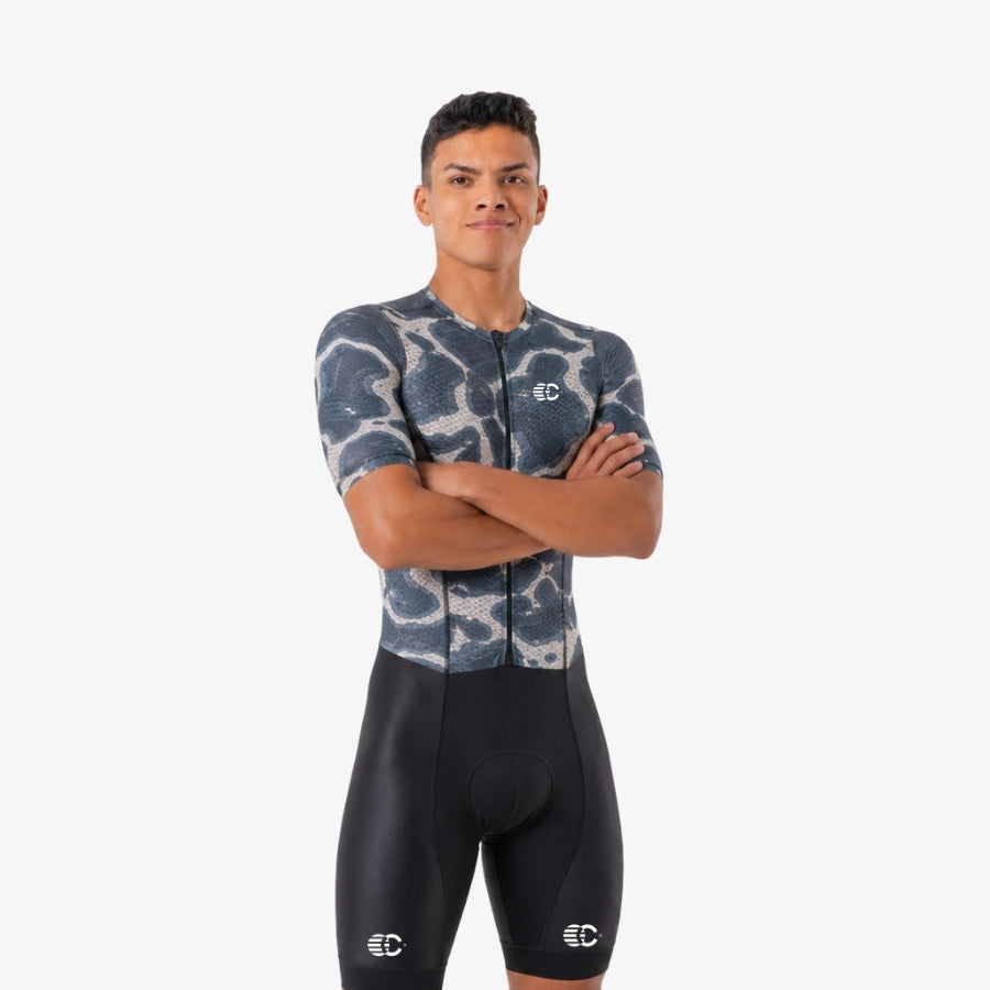 TRISUIT ABSTRACT GREEN | CINCO AM - CINCO AM