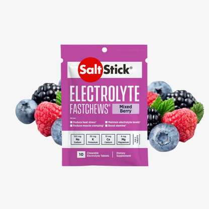 MIX BERRIES ELECTROLYTE FASTCHEWS | SALTSTICK - CINCO AM