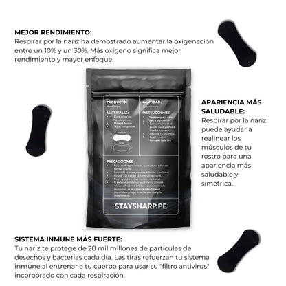 NASAL STRIPS | STAYSHARP - CINCO AM