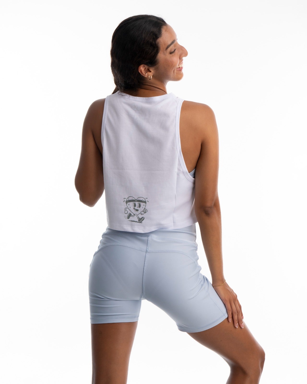 TANK RUN WHITE | CINCO AM FEEL YOUR POWER