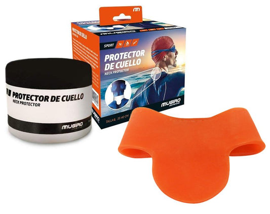 PROTECTOR PARA CUELLO PARA AGUAS ABIERTAS COLOR NARANJA | MUGIRO - CINCO AM
