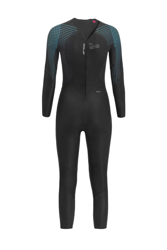 WETSUIT DE TRIATLON ATHLEX FLEX MUJER COLOR NEGRO/AZUL | ORCA - CINCO AM