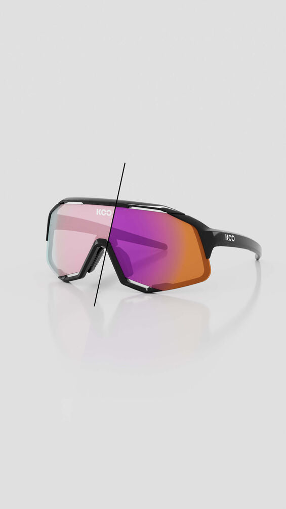 Demos Black / Photochromic Fuchsia Mirror | KOO - CINCO AM