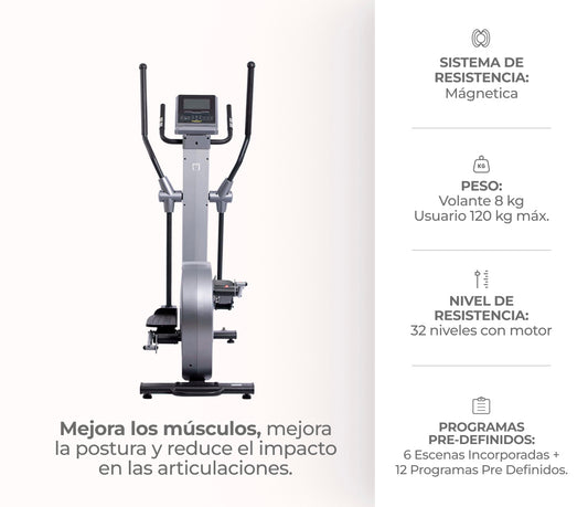 ELIPTICA PRESTIGE E6701 NEGRO | MONARK