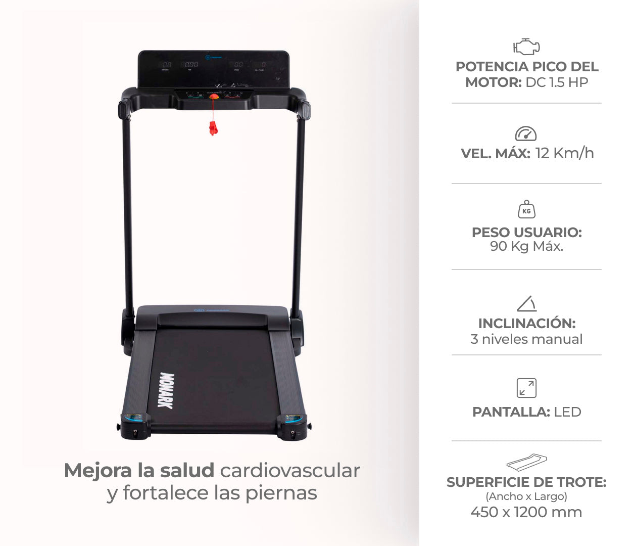 TROTADORA T107 NEGRO | MONARK - CINCO AM