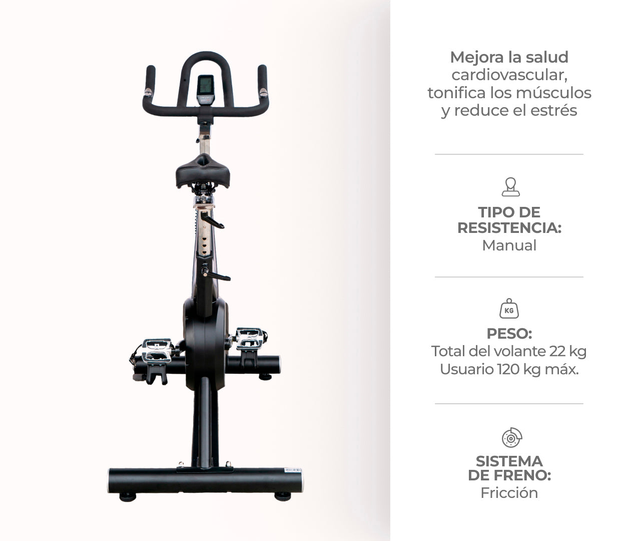SPINNING PRESTIGE S5007 AZUL | MONARK - CINCO AM