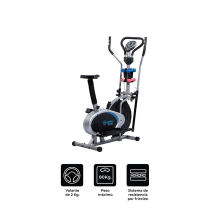 ELIPTICA E1130 NEGRO/PLATEADO | MONARK