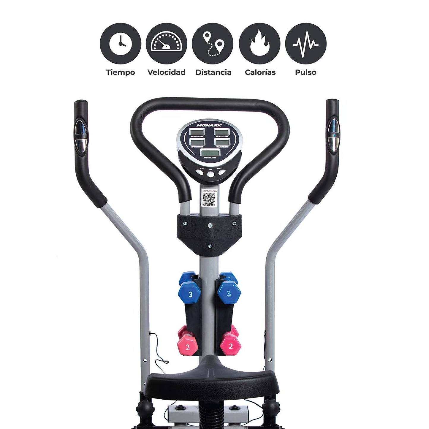 ELIPTICA E1130 NEGRO/PLATEADO | MONARK