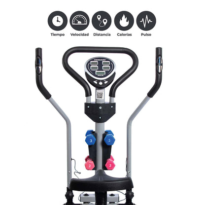 ELIPTICA E1130 NEGRO/PLATEADO | MONARK