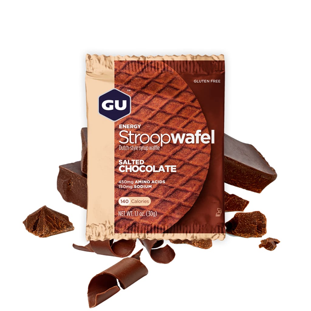 ENERGY STROOPWAFEL - SALTED CHOCOLATE - SIN CAFEÍNA | GU - CINCO AM