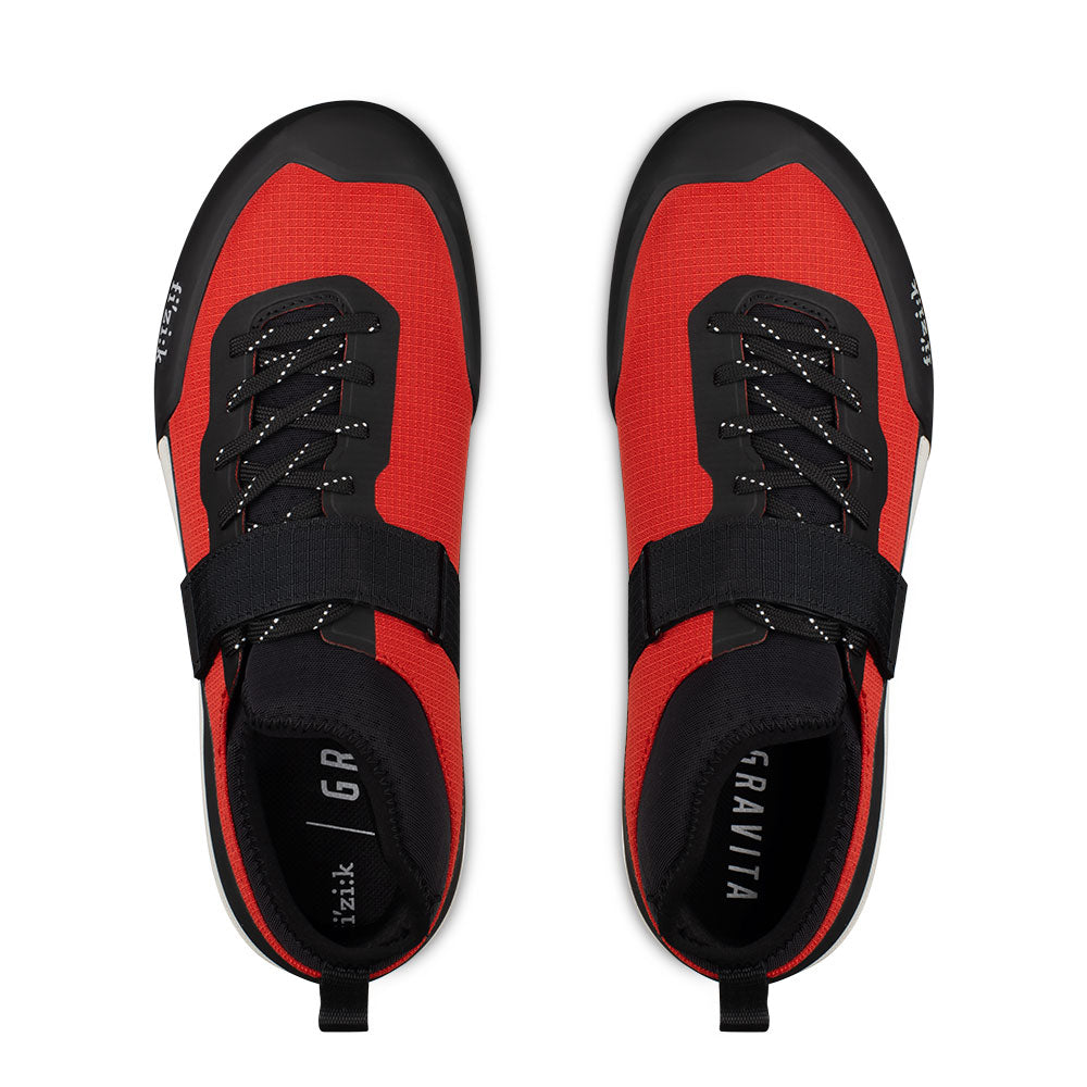 ZAPATILLA GRAVITA TENSOR COLOR NEGRO-ROJO | FIZIK - CINCO AM