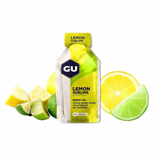 GEL LEMON SUBLIME SIN CAFEÍNA | GU - CINCO AM