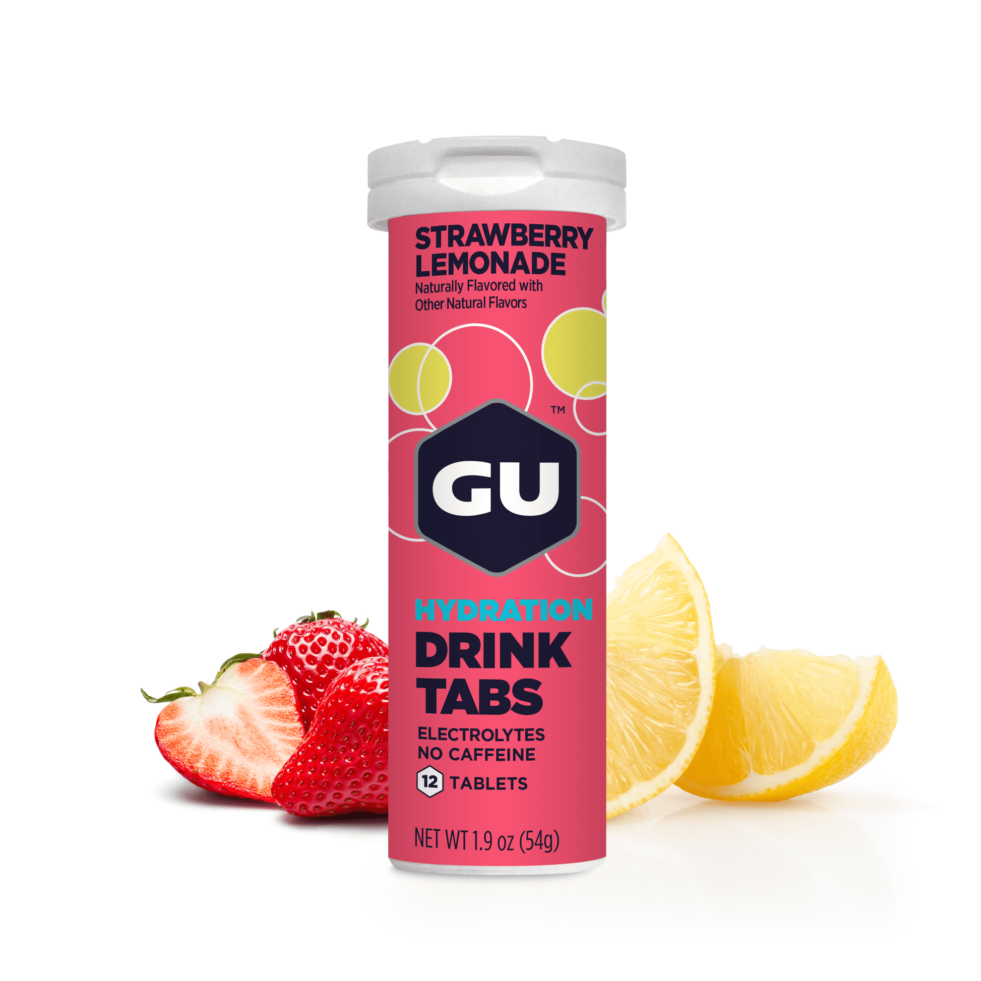 TABS DE HIDRATACION STRAWBERRY LEMONADE | GU - CINCO AM