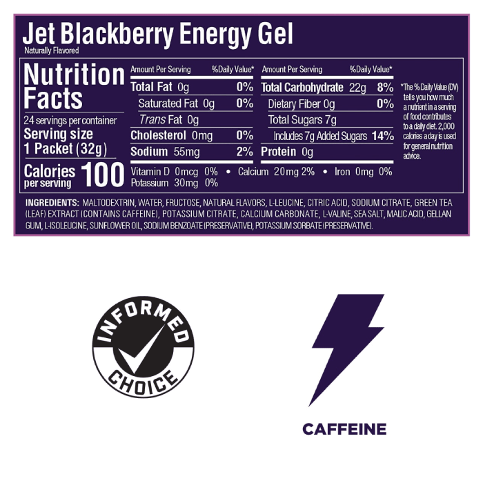 GEL JET BLACKBERRY | GU - CINCO AM