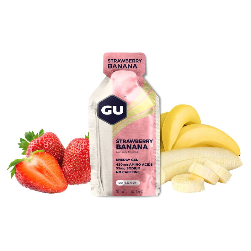 GEL BANANA STRAWBERRY SIN CAFEINA | GU