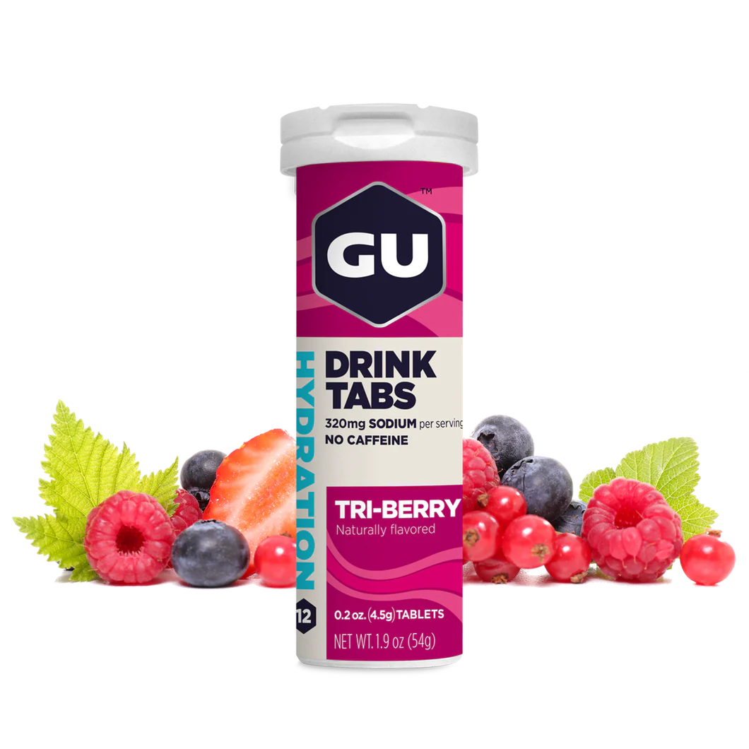 TABS DE HIDRATACION TRI-BERRY | GU - CINCO AM