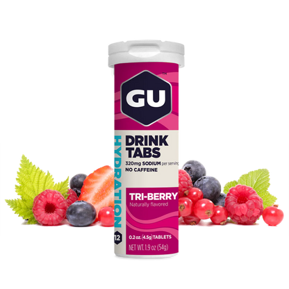 TABS DE HIDRATACION TRI-BERRY | GU - CINCO AM