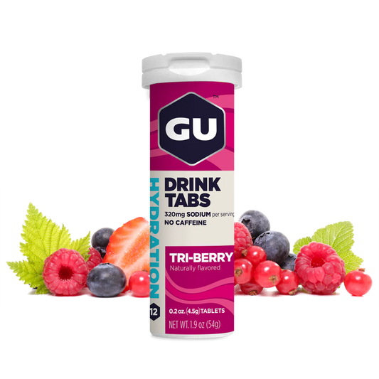TABS DE HIDRATACION TRI-BERRY | GU - CINCO AM