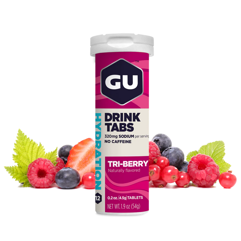 TABS DE HIDRATACION TRI-BERRY | GU