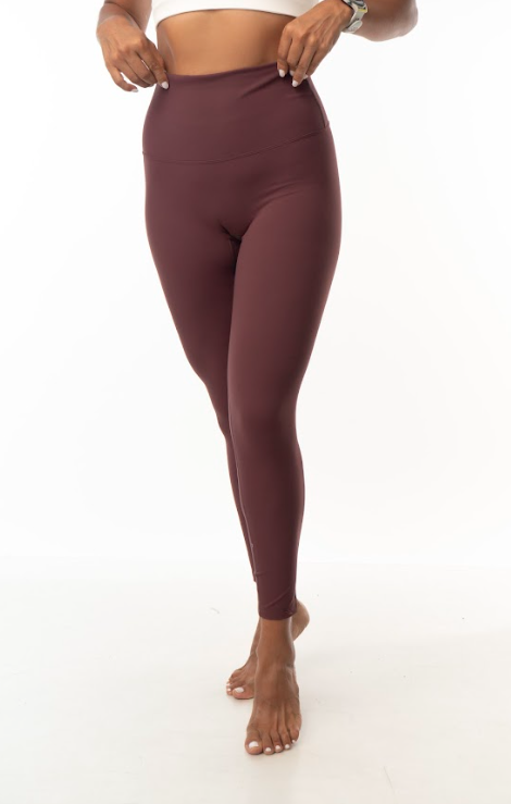 LEGGINS ATHLETIC VINO  | FEEL YOUR POWER - CINCO AM